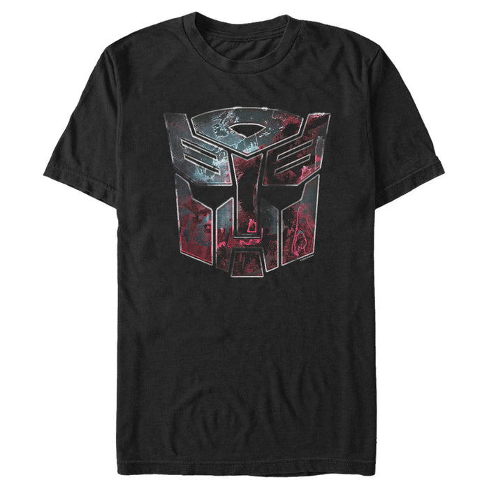 fifth sun Men's Transformers Autobot Rusted Logo T-Shirt