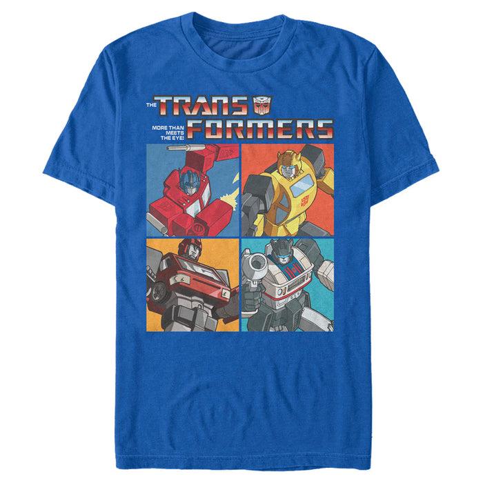 fifth sun Men's Transformers Autobots Character Box T-Shirt