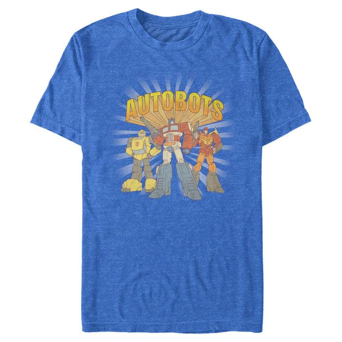fifth sun Men's Transformers Autobots Retro Trio T-Shirt