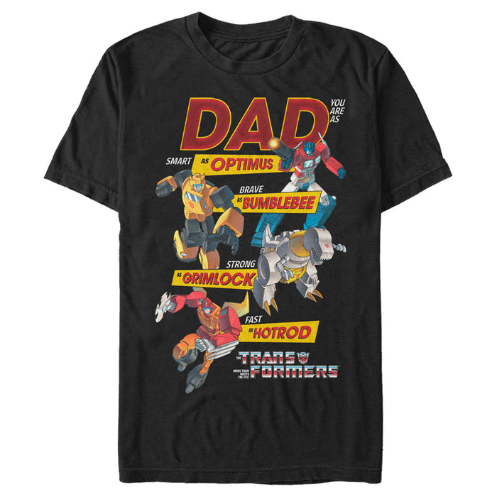 fifth sun Men's Transformers Autobots Robot Dad T-Shirt