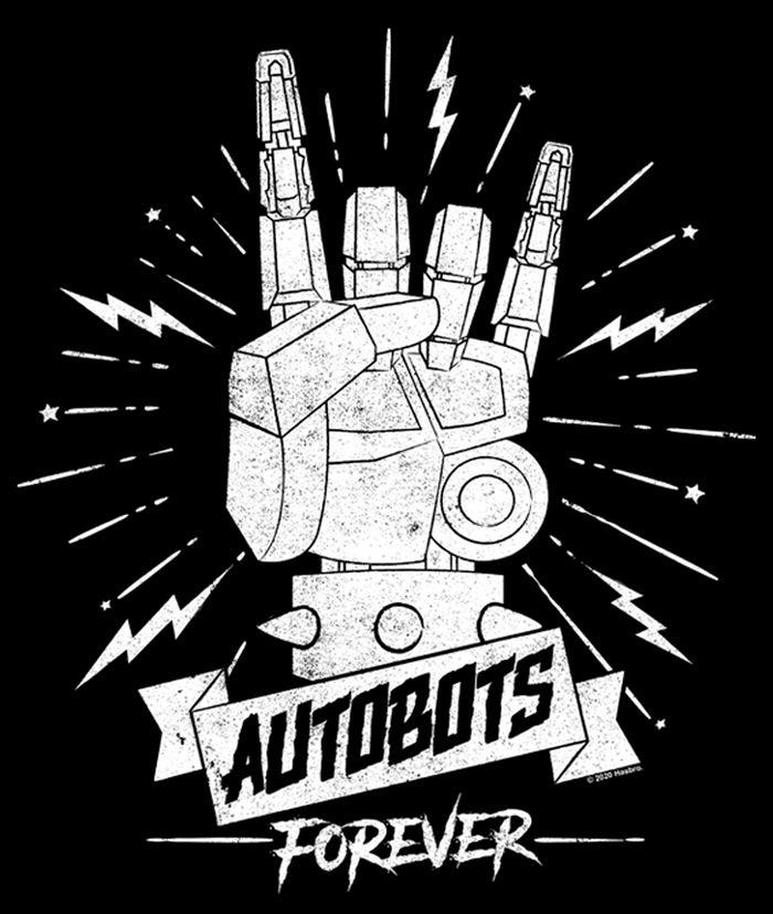 Fifth Sun Men's Transformers Autobots Rock On Forever T-Shirt