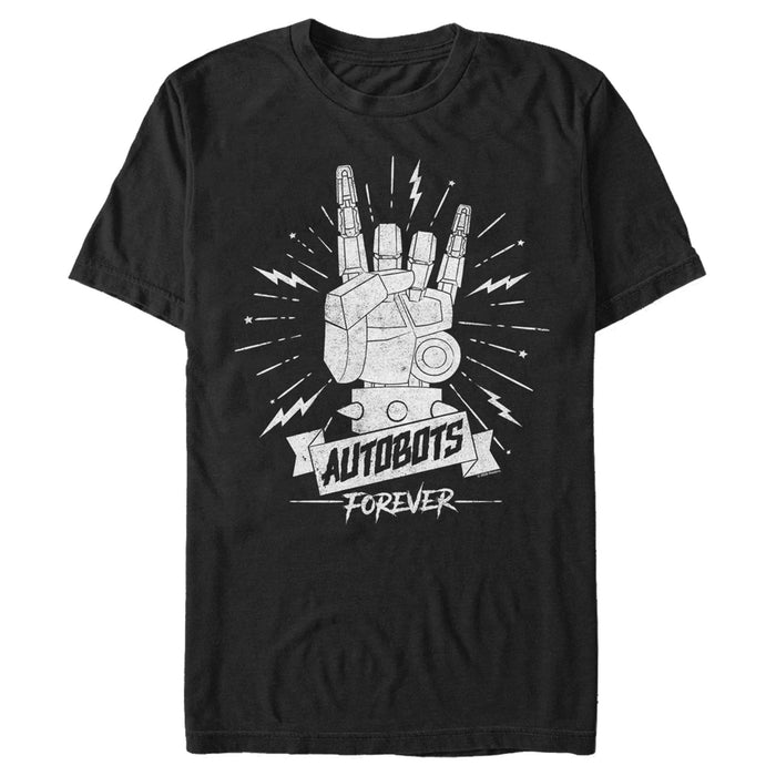 fifth sun Men's Transformers Autobots Rock On Forever T-Shirt