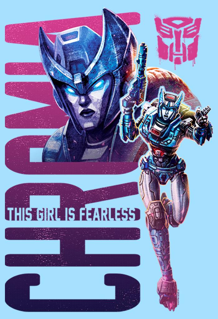 Fifth Sun Men's Transformers Chromia Fearless Girl T-Shirt