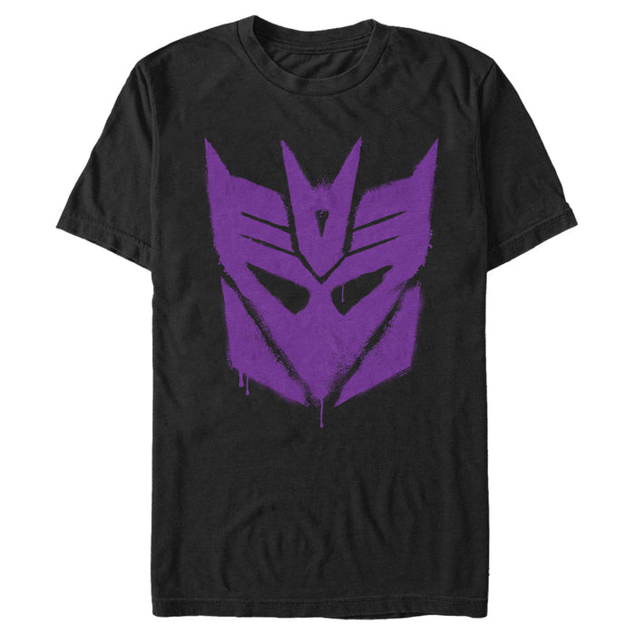 fifth sun Men's Transformers Decepticon Graffiti Logo T-Shirt