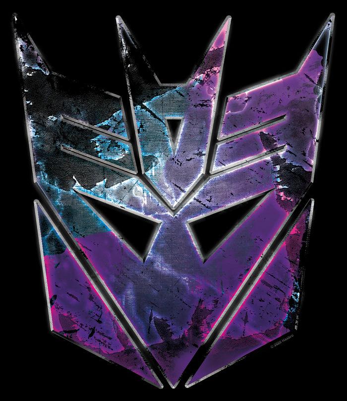 Fifth Sun Men's Transformers Decepticon Rusted Logo T-Shirt