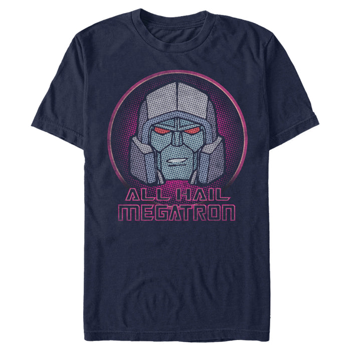 fifth sun Men's Transformers Megatron Hail the Leader T-Shirt
