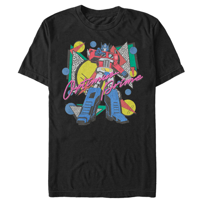 fifth sun Men's Transformers Optimus Prime 80s Retro T-Shirt