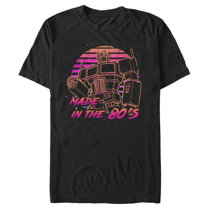 fifth sun Men's Transformers Optimus Prime Made in the 80s T-Shirt