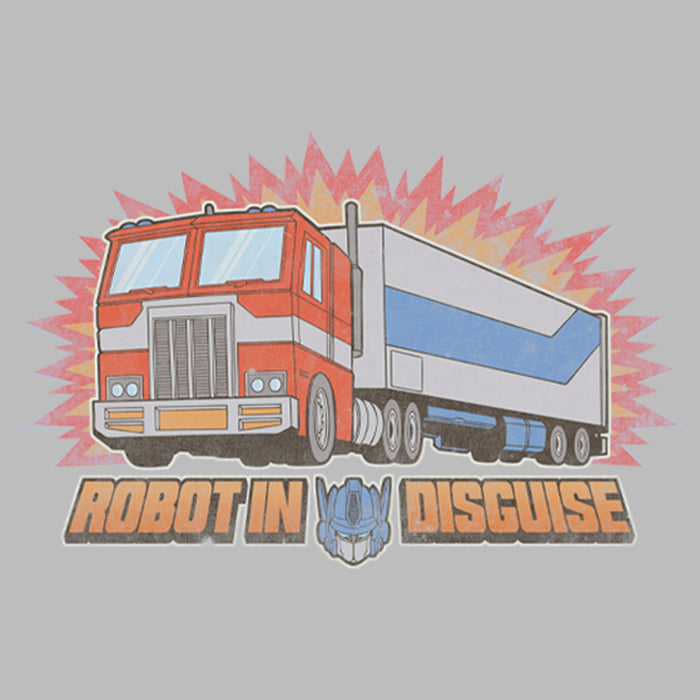Fifth Sun Men's Transformers Optimus Prime Robot In Disguise T-Shirt