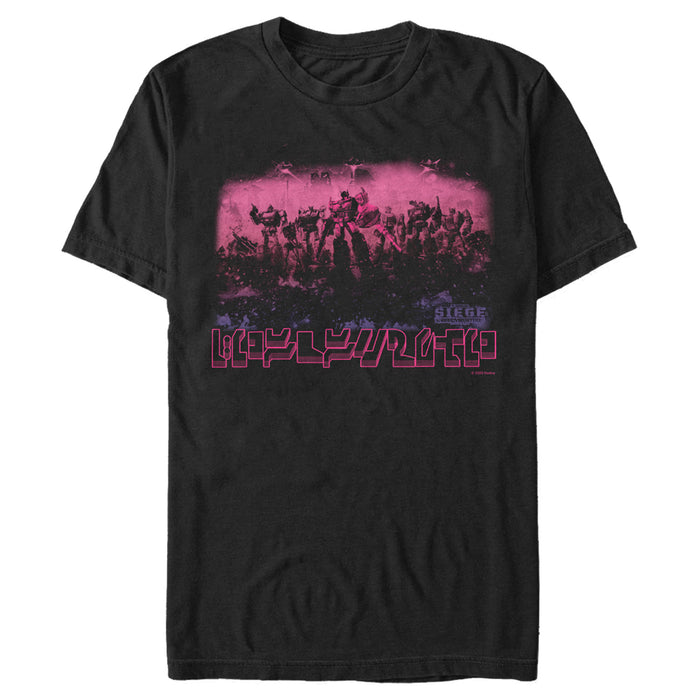 fifth sun Men's Transformers Siege Battlefield T-Shirt