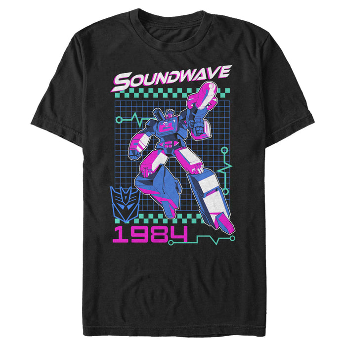 fifth sun Men's Transformers Soundwave 1984 T-Shirt