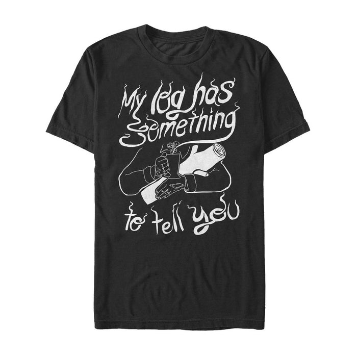 fifth sun Men's Twin Peaks Log Has Something to Tell You T-Shirt