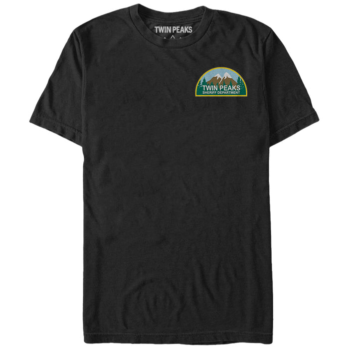 fifth sun Men's Twin Peaks Sheriff Department T-Shirt