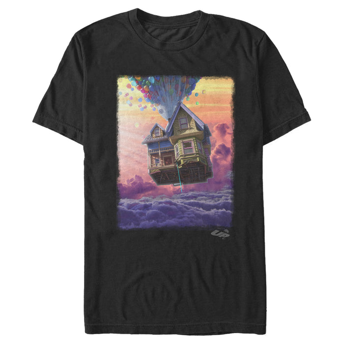 Fifth Sun Men's Up See The World By Balloon T-Shirt
