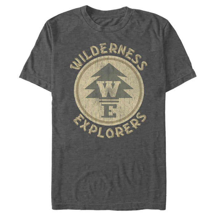 fifth sun Men's Up Wilderness Explorer Badge T-Shirt