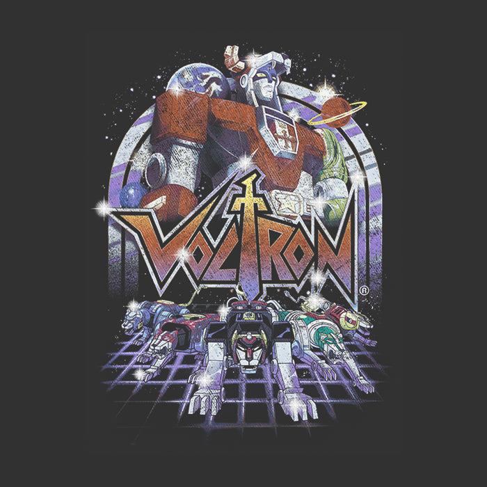 Fifth Sun Men's Voltron: Defender Of The Universe Retro Robot Lions T-Shirt