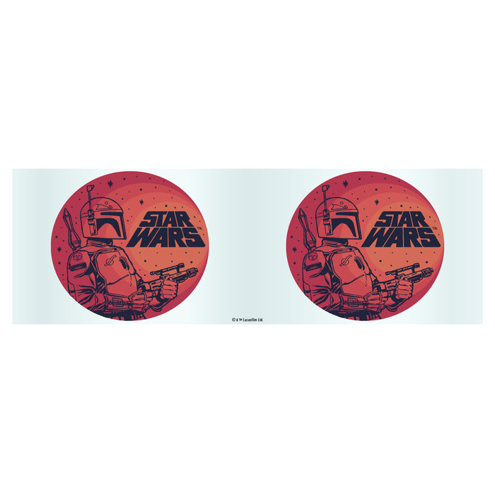Fifth Sun Star Wars Boba Fett Circle Stainless Steel Tumbler With Lid