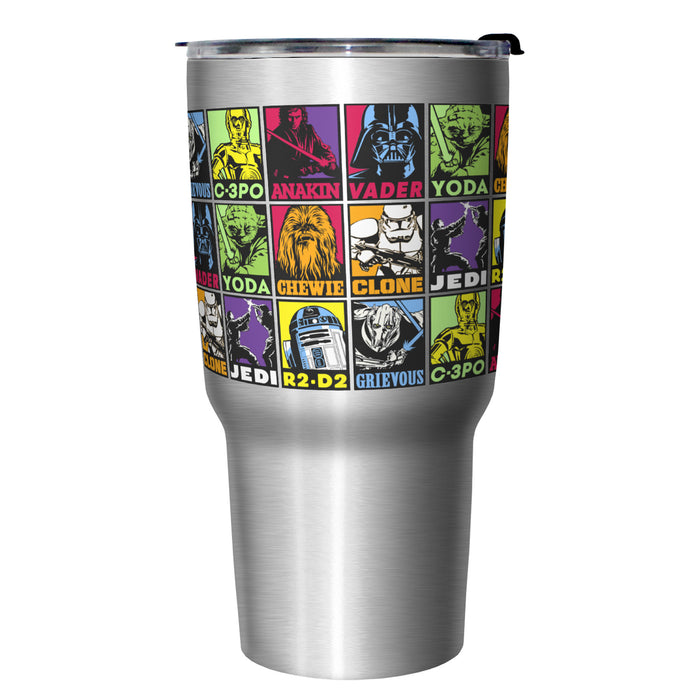 fifth sun Star Wars Colorful Character Boxes Stainless Steel Tumbler With Lid