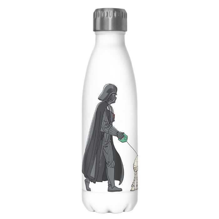 fifth sun Star Wars Darth Vader AT-AT Walking the Dog Stainless Steel Water Bottle