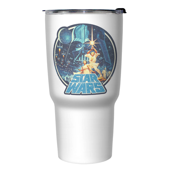 Fifth Sun Star Wars Darth Vader Retro Victory Stainless Steel Tumbler With Lid