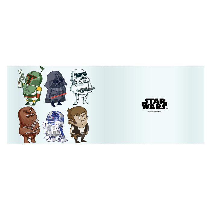 Fifth Sun Star Wars Doodle Character Grid Tritan Drinking Cup