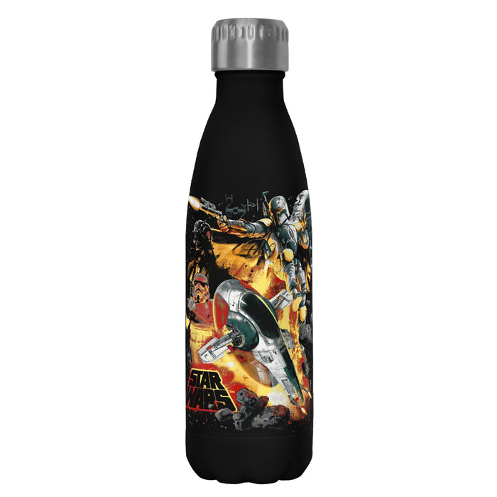 fifth sun Star Wars Empire Space Montage Stainless Steel Water Bottle