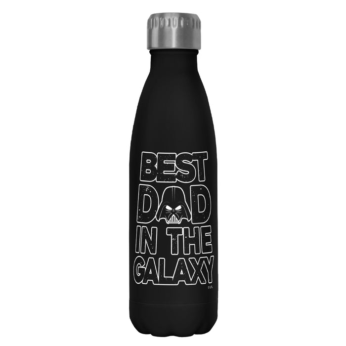 fifth sun Star Wars Father's Day Best Dad Darth Vader Helmet Stainless Steel Water Bottle