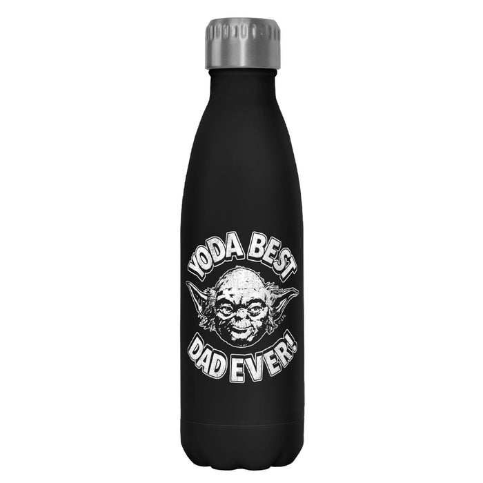fifth sun Star Wars Father's Day Yoda Best Dad Ever Stainless Steel Water Bottle