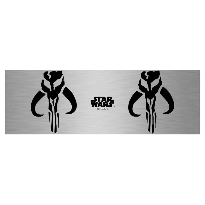 Fifth Sun Star Wars Mandalorian Logo Stainless Steel Tumbler With Lid