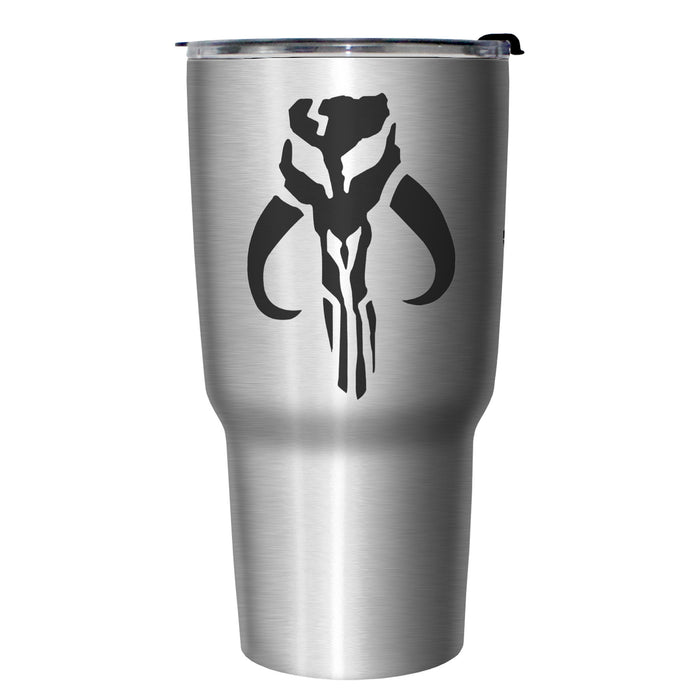 fifth sun Star Wars Mandalorian Logo Stainless Steel Tumbler With Lid