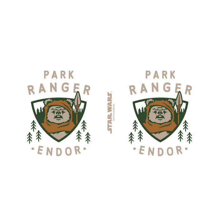Fifth Sun Star Wars Park Ranger Endor Ewok Badge Stainless Steel Water Bottle