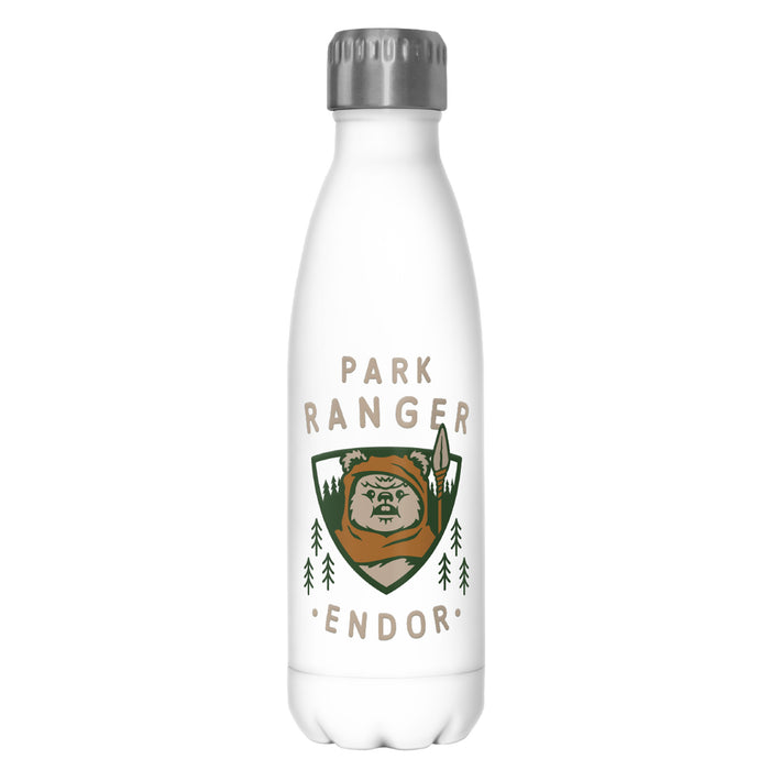 fifth sun Star Wars Park Ranger Endor Ewok Badge Stainless Steel Water Bottle
