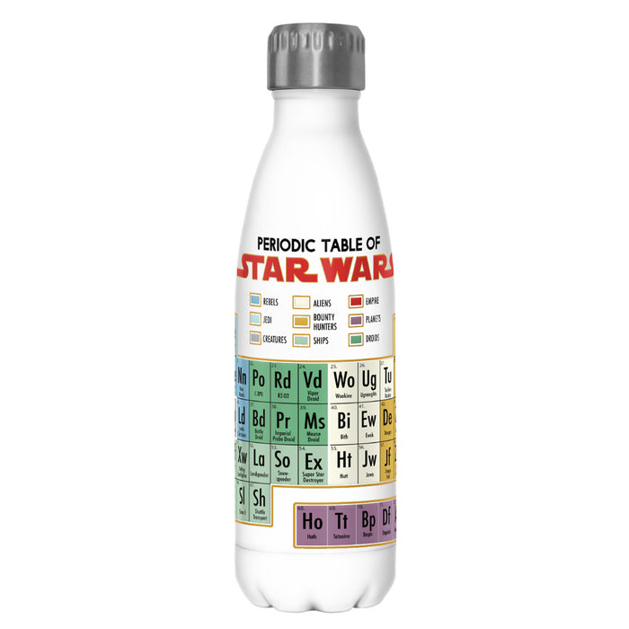 fifth sun Star Wars Periodic Table of Elements Stainless Steel Water Bottle