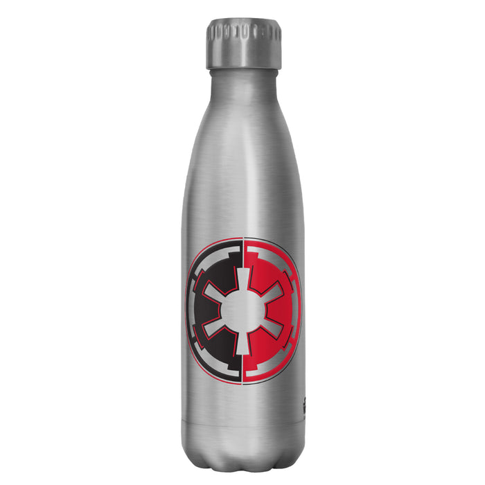 fifth sun Star Wars Red and Black Empire Logo Stainless Steel Water Bottle