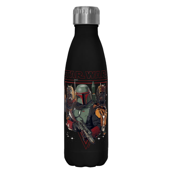 fifth sun Star Wars: The Book of Boba Fett Bounty Hunting Stainless Steel Water Bottle