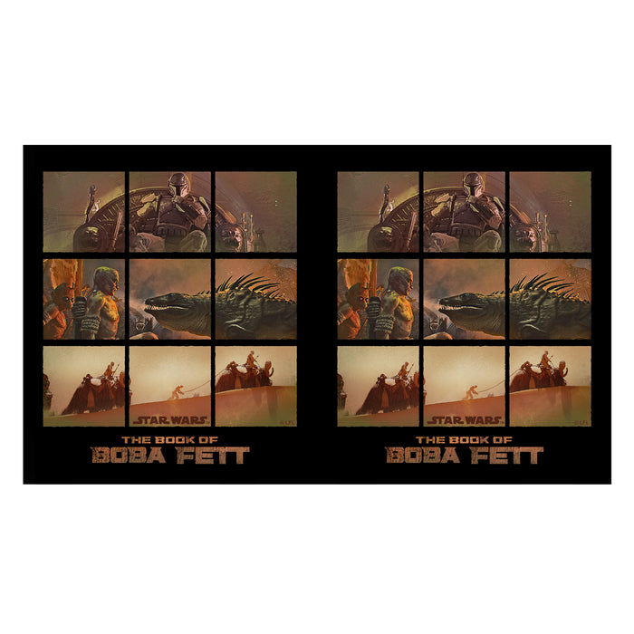 Fifth Sun Star Wars: The Book Of Boba Fett Desert Palace Panels Stainless Steel Water Bottle