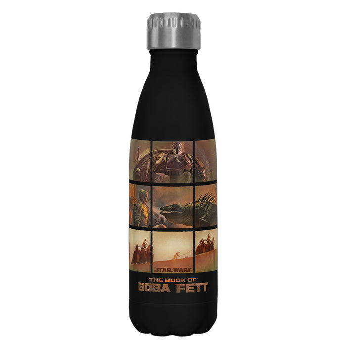 fifth sun Star Wars: The Book of Boba Fett Desert Palace Panels Stainless Steel Water Bottle