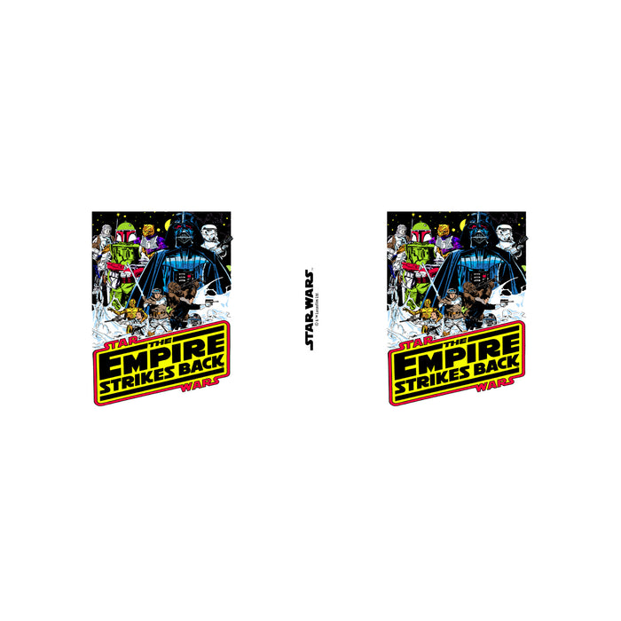 Fifth Sun Star Wars The Empire Strikes Back Poster Stainless Steel Tumbler With Lid