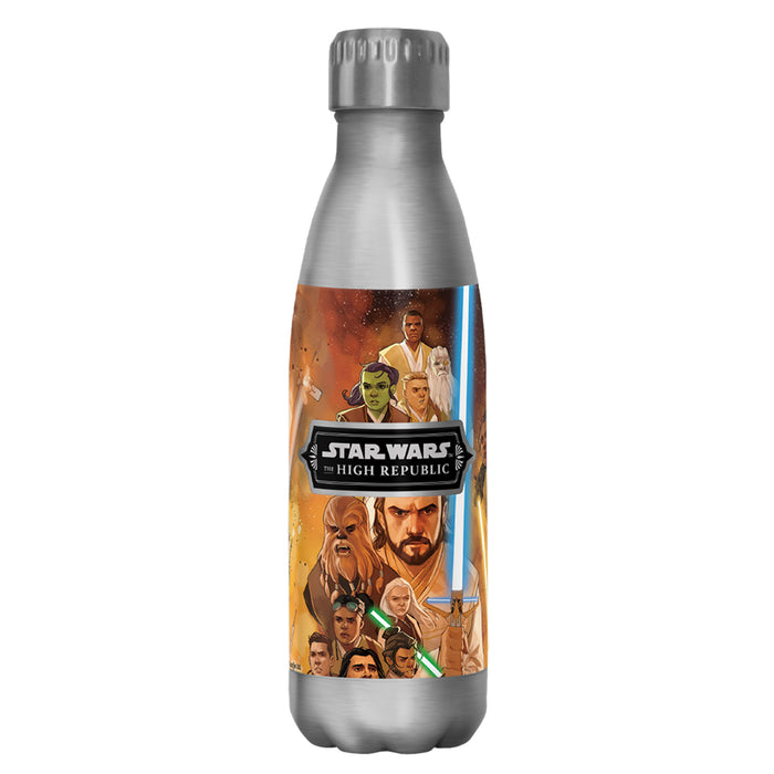 fifth sun Star Wars The High Republic The Disaster Poster Stainless Steel Water Bottle