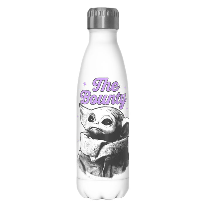 fifth sun Star Wars: The Mandalorian Black and White Stainless Steel Water Bottle