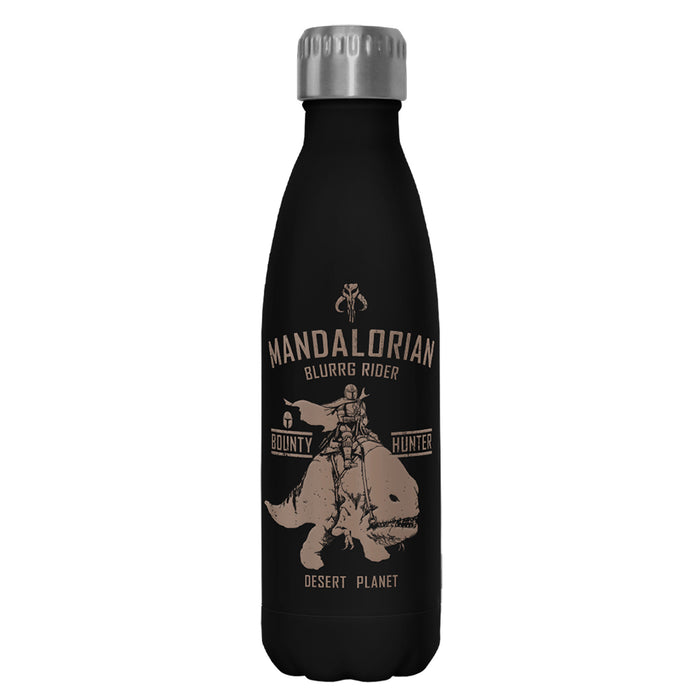 fifth sun Star Wars: The Mandalorian Blurrg Rider Stainless Steel Water Bottle