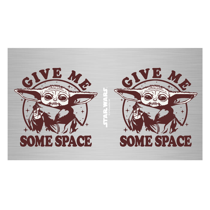 Fifth Sun Star Wars: The Mandalorian Give Me Some Space Stainless Steel Water Bottle