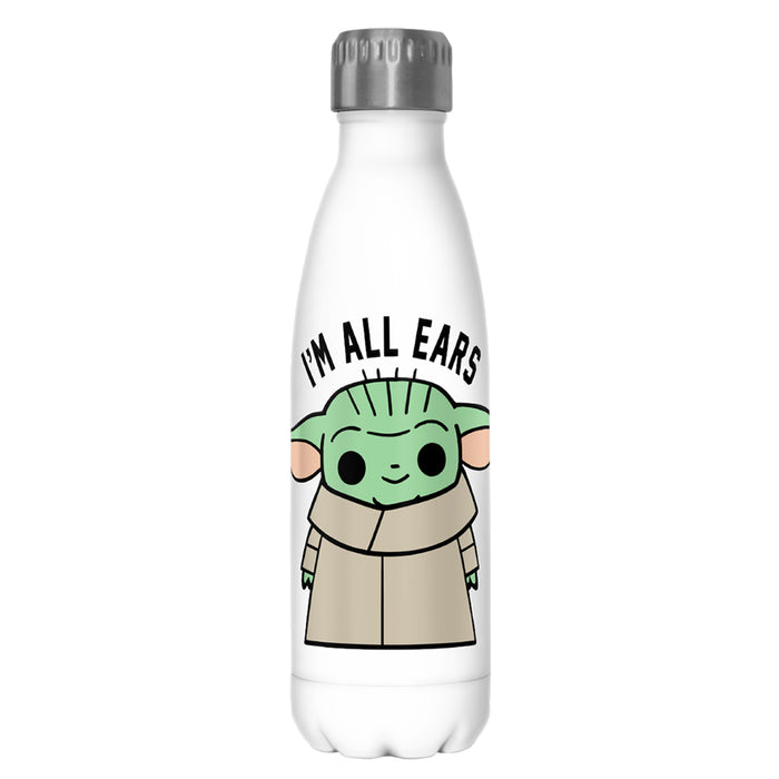 fifth sun Star Wars: The Mandalorian The Child I'm all ears Stainless Steel Water Bottle