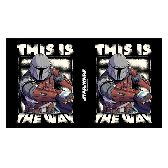 Fifth Sun Star Wars: The Mandalorian This Is The Way Mando Stainless Steel Water Bottle
