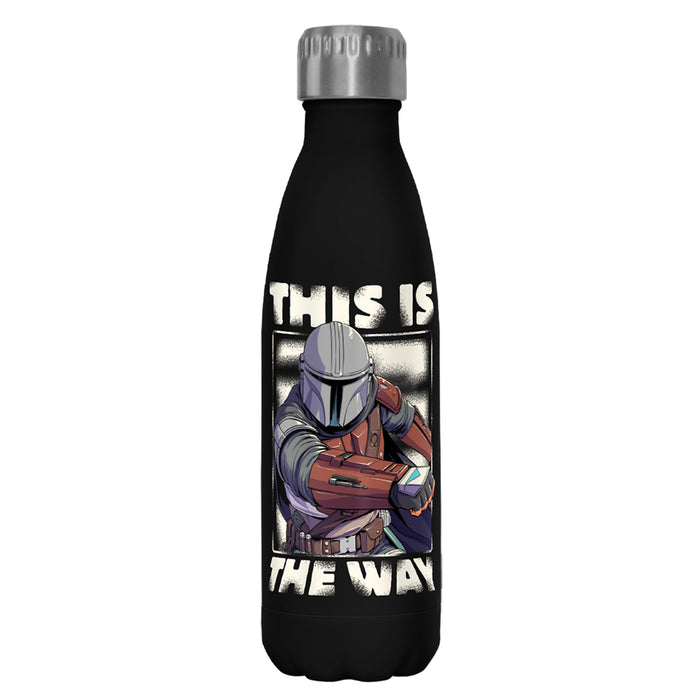 fifth sun Star Wars: The Mandalorian This is The Way Mando Stainless Steel Water Bottle