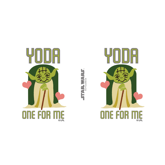 Fifth Sun Star Wars Valentine's Day Yoda One For Me Stainless Steel Water Bottle