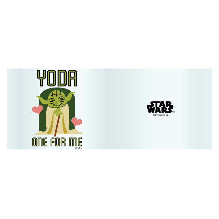 Fifth Sun Star Wars Valentine's Day Yoda One For Me Tritan Drinking Cup