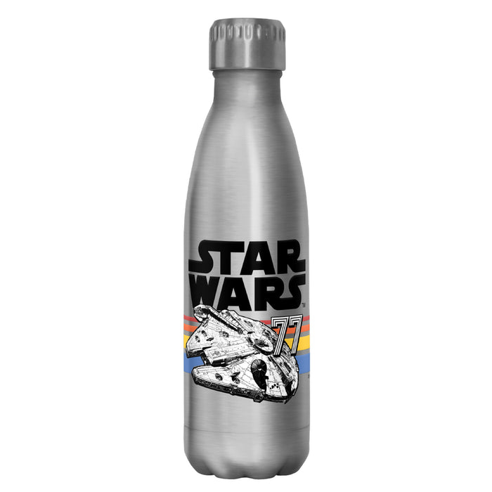 fifth sun Star Wars Vintage Falcon Stripes Stainless Steel Water Bottle