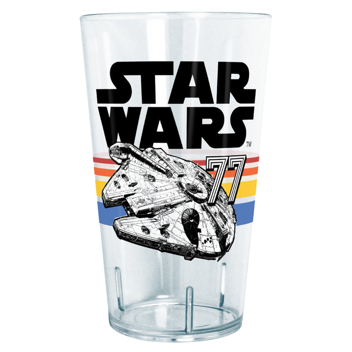 fifth sun Star Wars Vintage Falcon Stripes Tritan Drinking Cup