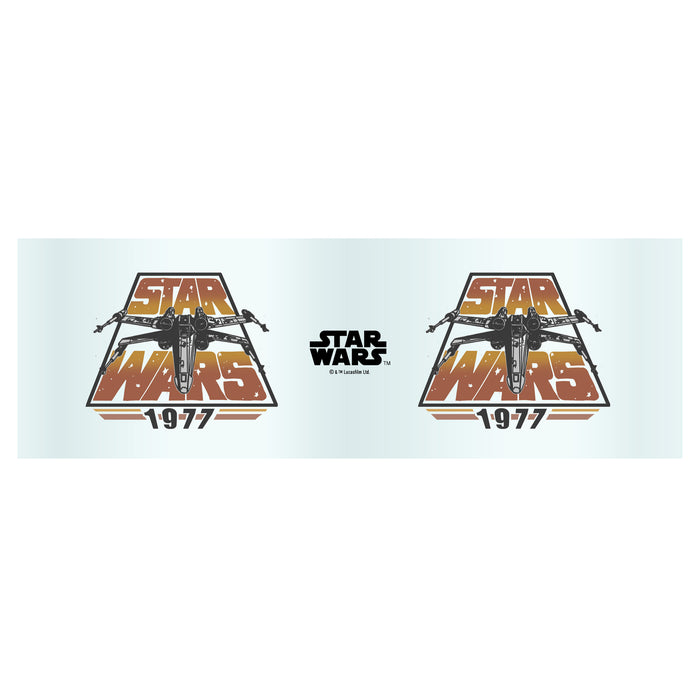 Fifth Sun Star Wars X-Wing Fighter Logo Stainless Steel Tumbler With Lid
